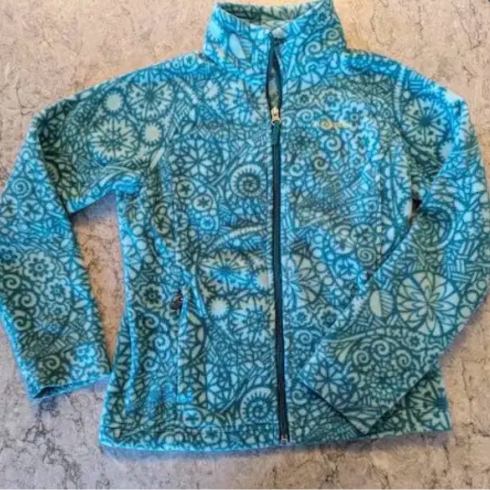 Girls Columbia fleece jacket